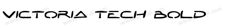 victoria tech bold字体字体转换